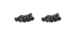 Kyosho Flat Head 4X15mm Metallic Screws (10)