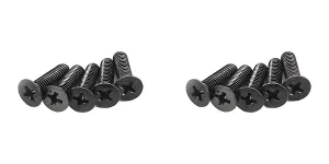 Kyosho Flat Head 4X18mm Metallic Screws (10)