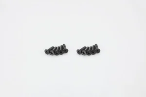 Kyosho Flat Head 4X15mm Metallic Screws (10)
