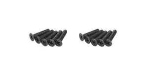 Kyosho Flat Head 4X20mm Metallic Screws (10)