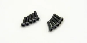 Kyosho Round Head 2X8mm Metallic Screws (10)