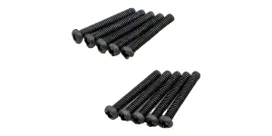 Kyosho Round Head 2X15mm Metallic Screws (10)