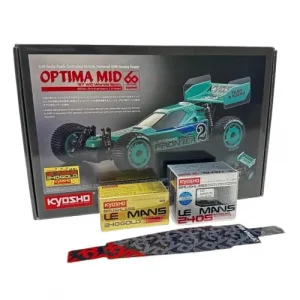 Kyosho Optima Mid 87 Legendary Series - 60th Anniversary Le Mans 240 Gold Edition