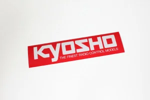 Kyosho Square Logo Sticker (M) W290Xh72