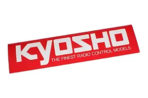Kyosho Square Logo Sticker (M) W290Xh72