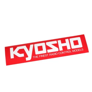 Kyosho Square Sticker Logo (L/360x90mm)
