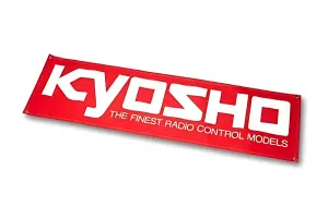 Kyosho Large Track Banner (600x1800mm) PVC