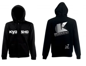 Kyosho Zip Hoodie 2022 Black (3XL-size)