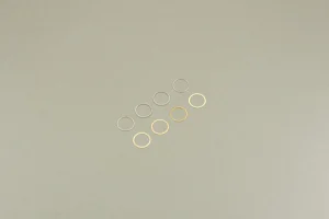 Kyosho Shims 10X12mm. (0.1/0.2) (4 Each)