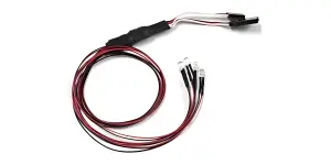 Kyosho LED Light Unit (Diam=5/L=400/Red/4 Bulbs)