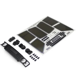 Kyosho KC10 Toyota Land-Cruiser 60 Body Type 1 Black Grille Set