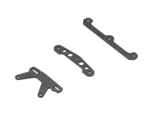 Carbon Rear Chassis Brace Set Kyosho EP Plazma MK3