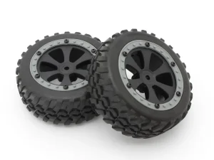 Pre-Glued Tires Kyosho EZ Series SandMaster 1:10 EP (2)