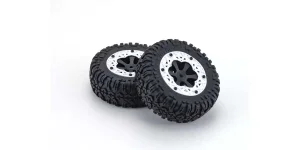 Pre-Glued Tires Kyosho EZ Series Axxe 1:10 EP (2)