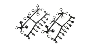 Kyosho Damper Plastic Parts + O-Ring Set Tc Fazer 2.0