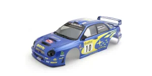 Kyosho Body shell set 1:10 Fazer Rally FZ02R Subaru IMPREZA WRC2002 - Blue
