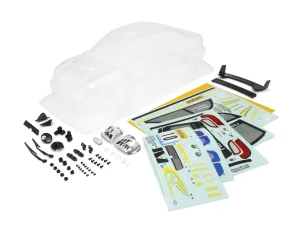 Kyosho Body shell set 1:10 Fazer Rally FZ02R Subaru IMPREZA WRC2002 - Clear