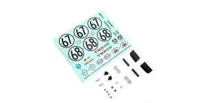 Kyosho Fazer FZ02 1:10 Toyota Celica 1970 Light Cover Set