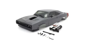 Kyosho Body shell set 1:10 Fazer VE FZ02L Dodge Charger 1970 Grey