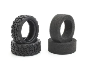 Rally Medium Tires 1:10 Kyosho Fazer FZ02-R (2)