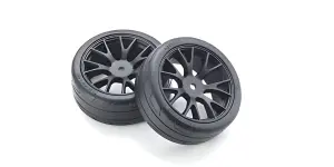 Kyosho Pre-Glued Tyres TC 1:10 Fazer 2.0 (2) Medium