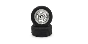 KYOSHO Pre-Glued Tyres Rostyle Plate 1 1:10 Fazer 2.0 (2)