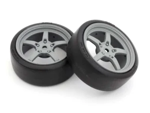 KYOSHO Pre-Glued Drift Tyres FZ02 5-Spoke Racing 1:10 Fazer 2.0 (2)