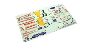 Kyosho Hanging-On Racer Honda NSR 500 Doohan Decal Sheet