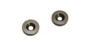 Kyosho Wing Washer Gunmetal (2) - Inferno MP9