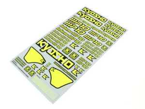 Decal Sheet Kyosho Inferno MP10 (F-Yellow)