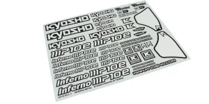 Kyosho Decal Sheet - Inferno MP10E