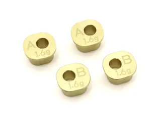Kyosho Brass Rear Hub Carrier Spacer set Inferno MP10