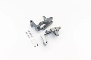 Kyosho Aluminium Front Hub Carrier Inferno GT (2) - Gun Metal