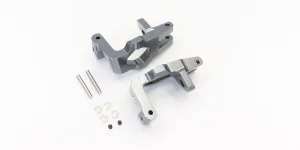 Kyosho Aluminium Front Hub Carrier Inferno GT (2) - Gun Metal