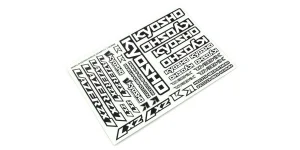 Kyosho Decal Lazer Zx7