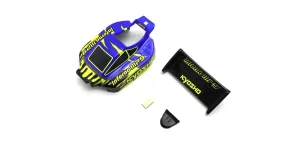 Kyosho Pre-painted Mini-Z Buggy Inferno MP9 TKI3 Body Set - Blue-Yellow