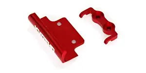 Aluminium Front & Rear Bumper Set Kyosho Mini-Z Buggy - Red