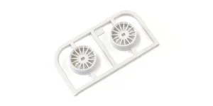 Wheel Set Kyosho Mini-Z AWD Narrow 0 Offset (2) White