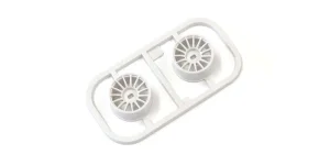 Wheel Set Kyosho Mini-Z AWD Wide 0 Offset (2) White