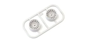 Wheel Set Kyosho Mini-Z AWD Wide 1 Offset (2) White
