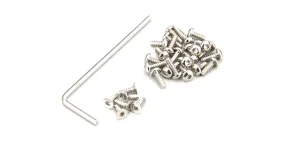 KYOSHO Screw Set Mini-Z AWD - Button Hex (Nickel)