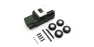 KYOSHO Carrosserie Land Rover Defender 90 Heritage C-Green Mini-Z 4X4 MX01