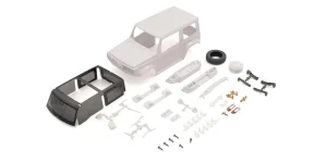 KYOSHO Bodyshell Suzuki Jimny Sierra Mini-Z 4X4 MX01 (White Body)