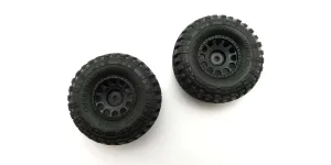 Kyosho Pre-Glued Tires (2) Interco Tyres Mini-Z 4X4 MX01 Heavy Weight