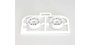 Wheels Set Kyosho Mini-Z MR03 Narrow-Offset 0 (2) White