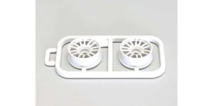 Wheels Set RE30 Kyosho Mini-Z MR03 Narrow-Offset 1.0 (2) White