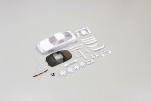 Kyosho Body Shell - Nissan 180Sx Mini-Z + Rims (White Body)