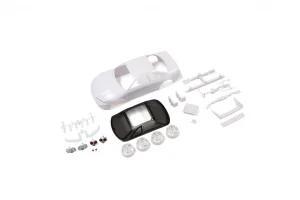 Kyosho Body Shell - Nissan Skyline R33 Mini-Z + 4WD Rims (White Body)