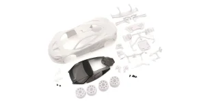 Kyosho Body Shell - McLaren P1 GTR Mini-Z + 2WD Rims (White Body)