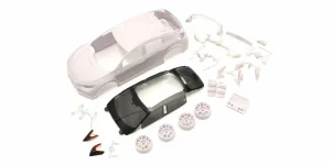 Kyosho Body Shell - Honda Civic Mini-Z + 4WD Rims (White Body)
